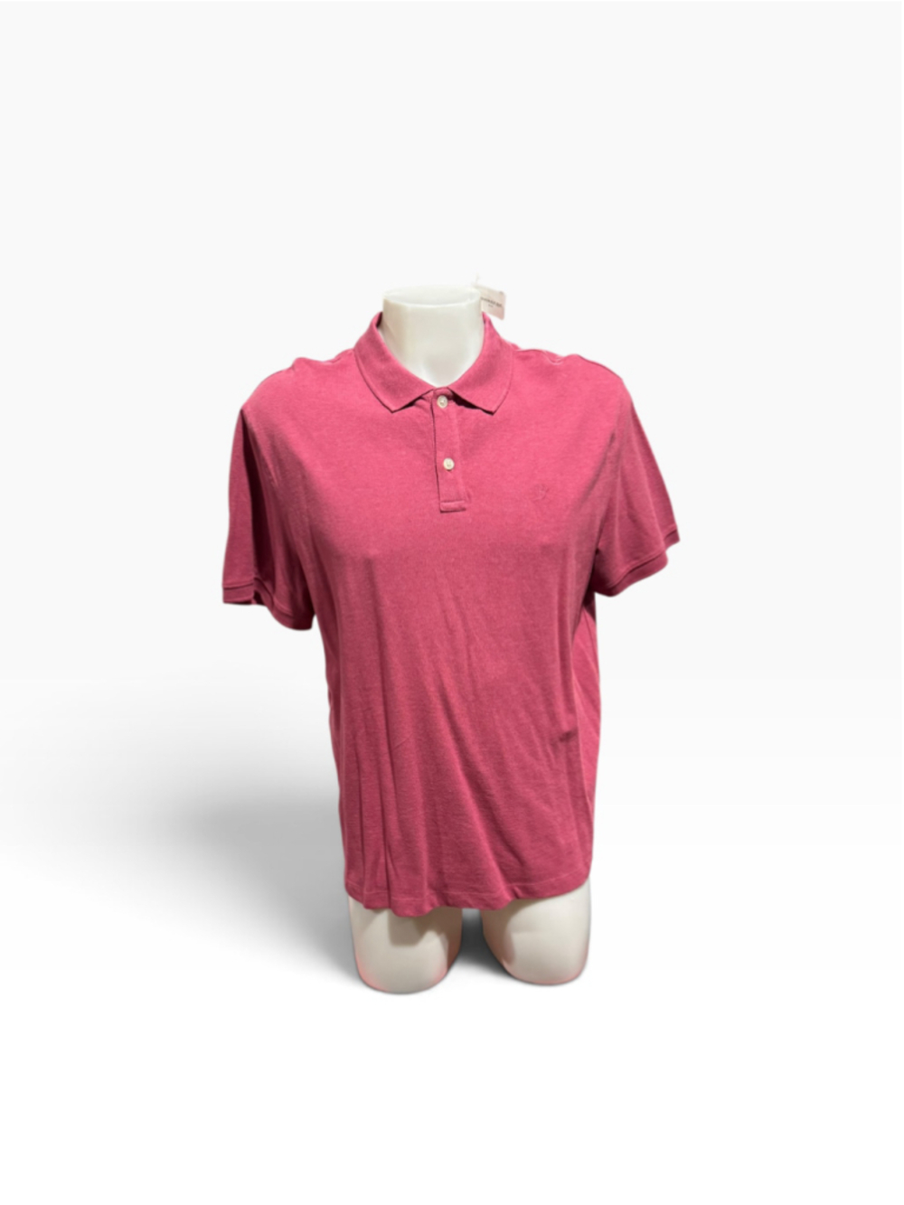 Mens Banana Republic raspberry pique polo xxl